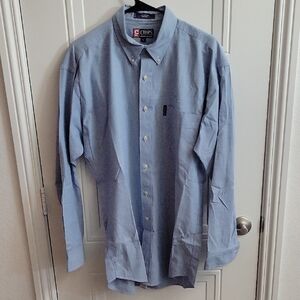 Chaps Men's Light Blue Casual Shirt